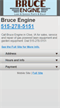 Mobile Screenshot of bruceengine.com