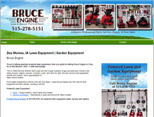 Tablet Screenshot of bruceengine.com